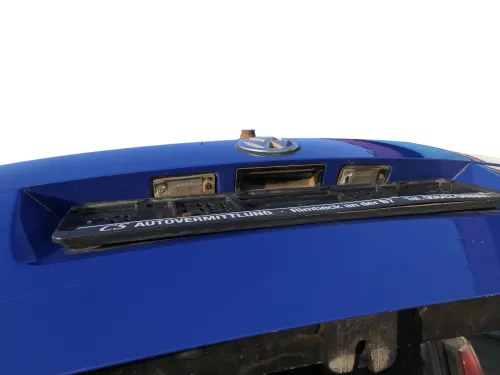 Golf 4 Bora Kombi Variant Heckklappe Klappe Scheibe hinten blau LA5C ohne Anbaut (185212)