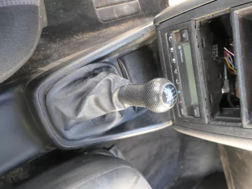 VW Golf 4 Bora Schaltknauf Schaltsack Schaltung Schaltknüppel schwarz Benziner 5