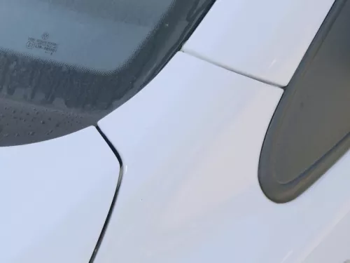 VW Fox Kotflügel vorne links weiß LB9A (185226)