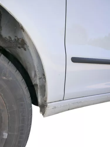 VW Fox Kotflügel vorne links weiß LB9A (185226)