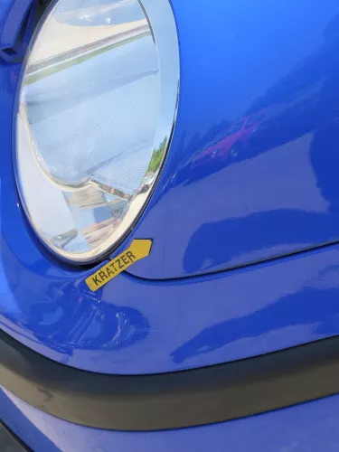 VW Polo 9N Kotflügel vorne links blau LA5F bis ca.Bj.2004 (185248)