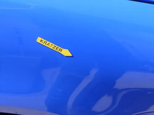 VW Polo 9N Kotflügel vorne rechts blau LA5F bis ca.Bj.2004 (185249)