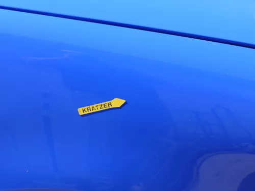 VW Polo 9N Kotflügel vorne rechts blau LA5F bis ca.Bj.2004 (185249)