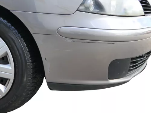 Seat Ibiza 6L Stoßstange Frontstoßstange vorne grau LS7U bis caAnfang2006 (185258)