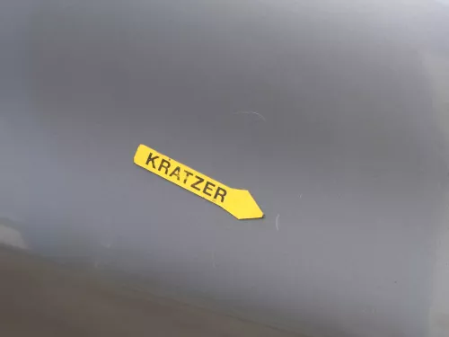 Seat Ibiza 6L Kotflügel vorne rechts grau LS7U bis 2010 (185260)