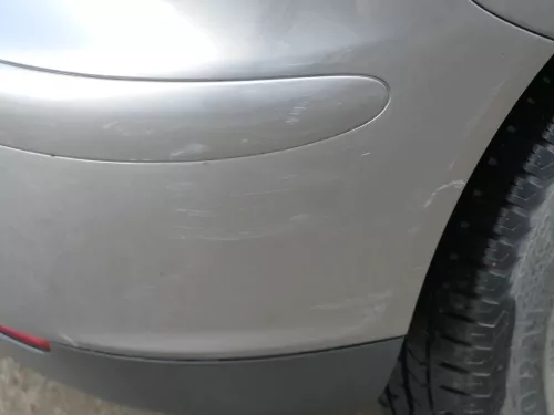 Seat Ibiza 6L Stoßstange Heckstoßstange hinten grau LS7U (185262)