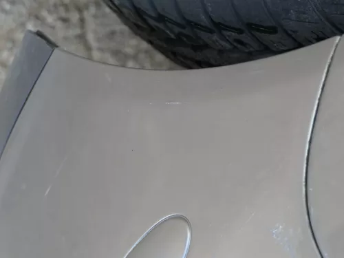 Seat Ibiza 6L Stoßstange Heckstoßstange hinten grau LS7U (185262)