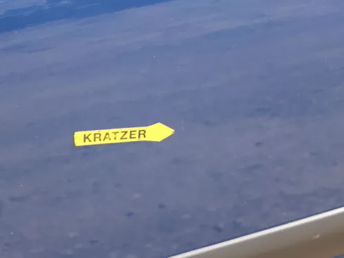 VW Polo 9N 9N3 Tür vorne links Fahrertür 2/3-Türer blau LA5K -ohne Anbauteile (185283)