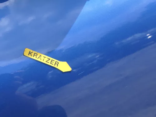 VW Polo 9N 9N3 Tür vorne links Fahrertür 2/3-Türer blau LA5K -ohne Anbauteile (185283)