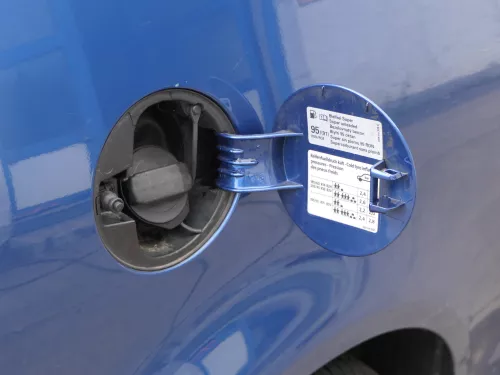 VW Polo 9N3 9N Cross Tankdeckel Klappe Tankklappe Deckel Tank blau LA5K (185285)