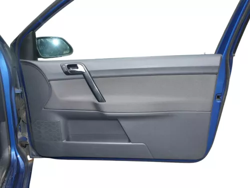 1x VW Polo 9N Türverkleidung Verkleidung Tür vorne rechts 2/3-Türer Griff Öffner