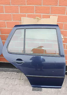 VW Golf 4 Limousine Tür hinten rechts 4-Türer blau LA5G