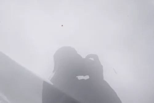 VW Passat 3C Motorhaube Klappe vorne vorn Haube grau LA7T (9999236)