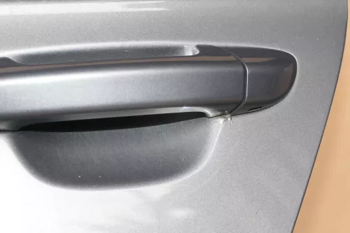 VW Passat 3C Kombi Variant Tür hinten links grau LA7T - OHNE Anbauteile (9999237)