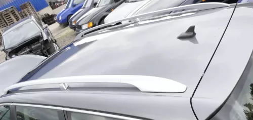 VW Passat 3C Kombi Varia Reling Dach beide rechts und links Reeling chrom silber