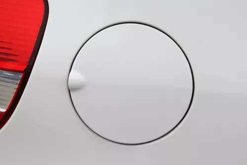 VW Fox 5Z Tankdeckel Klappe Tankklappe Deckel Tank weiß LB9A