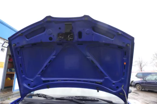 Seat Ibiza 6L Motorhaube Haube Klappe vorne blau LS5G 6L0823031D (180863)