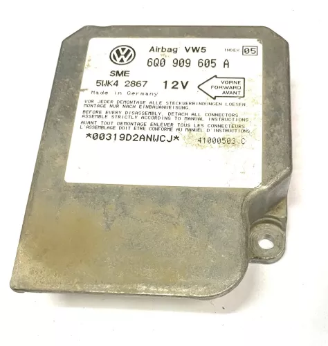 VW Golf 4 Bora Steuergerät Airbag Airbagsteuergerät 6Q0909605A Index 05 (103437)