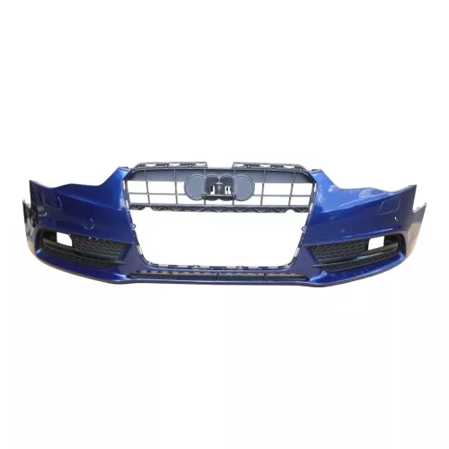 Audi A5 8T Frontstoßstange Stoßstange vorn vorne Stoßfänger blau LX5Q Facelift
