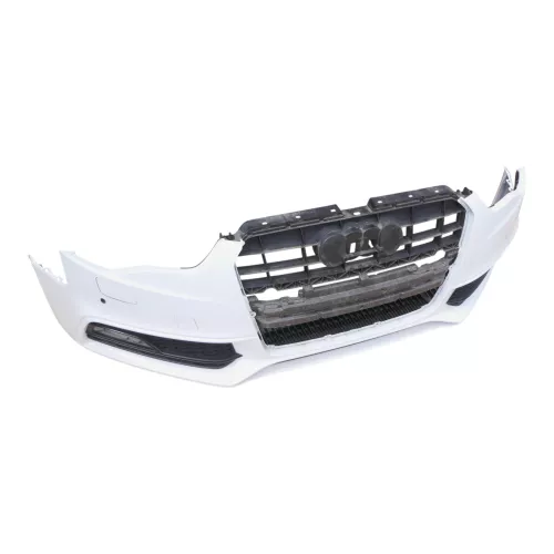 Audi A5 8T S Line Frontstoßstange Stoßstange vorn vorne Stoßfänger weiss LY9C  (149553)