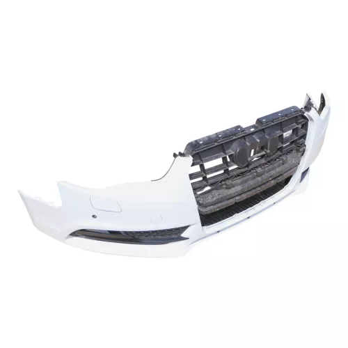 Audi A5 8T Frontstoßstange Stoßstange vorn vorne Stoßfänger weiss LS9R Facelift (149555)