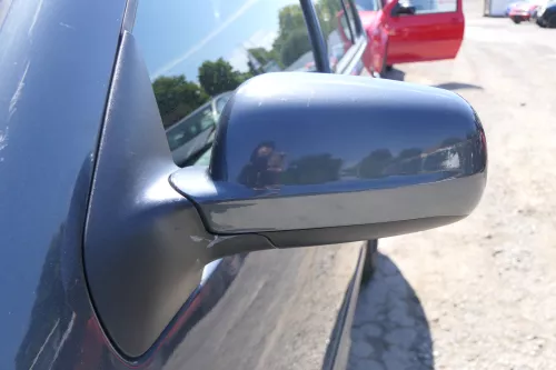 VW Golf 4 Bora elektrischer Spiegel vorne links Außenspiegel grau LC7V + Glas