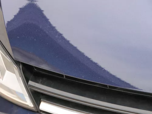 VW Golf 7 5G Motorhaube Haube Klappe vorne blau LH5X 5G0823031J - Delle (185436)