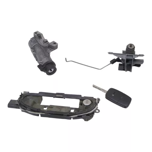 A3 8L 1x Türschloß links 1x Schlüssel Funk Schloß Zündschloß Heckschloß Facelift