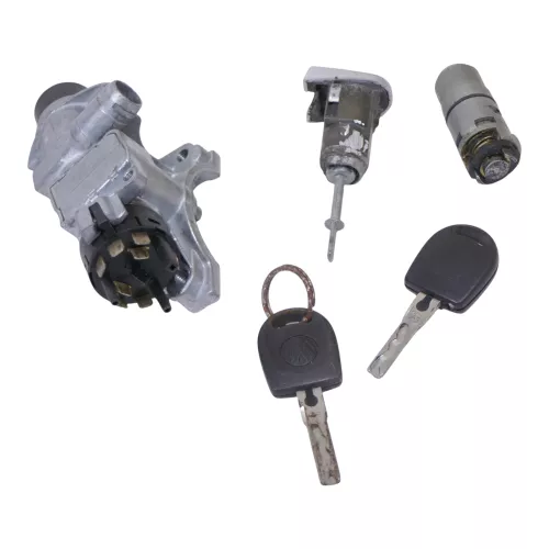 Passat 3B Schloßsystem 1x Türschloß Heckschloß + 2 Schlüssel Schloß Zündschloß (149788)