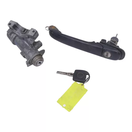 VW Sharan 7M Schloßsystem Türschloß links Zündschloß Schloß 1x Schlüssel ab2000 (149793)