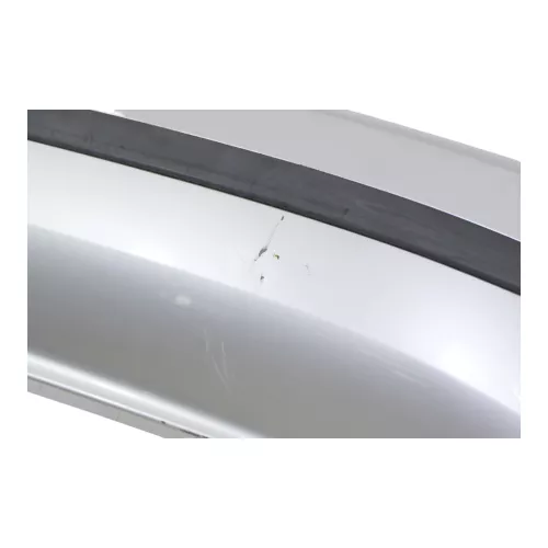 Skoda Fabia 6Y Schrägheck Stoßstange hinten Heckstoßstange silber grau LF7T (171571)