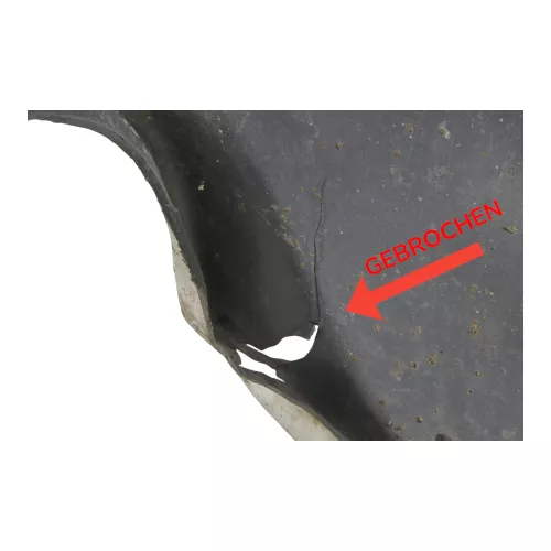 Passat 3C Kombi hinten Lippe Heckansatz Spoiler unten braun LC8Z  CSR-HA050 (181889)