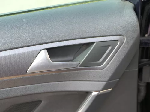 1x VW Golf 7 5G AU Variant Kombi Türverkleidung Tür hinten links schwarz (185494)