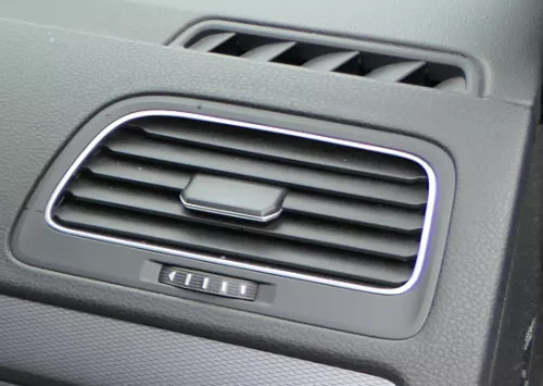 Golf 7 5G Lüftungsdüse Düse Lüftung vorne rechts grau dark rhodium