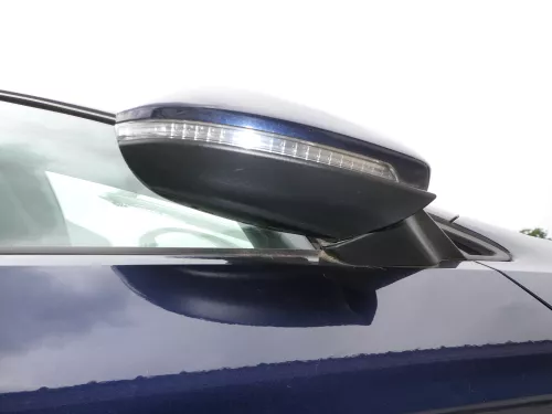 Golf 7 5G ektrischer Spiegel Außenspiegel rechts blau LH5X Memory anklappbar ## (185550)