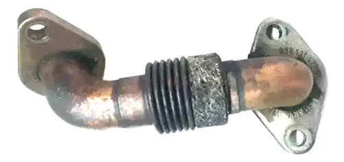 Polo 9N3 Ibiza Turbolader Schlauch Leitung Rohr 038131521BL AXR Verbindungsrohr