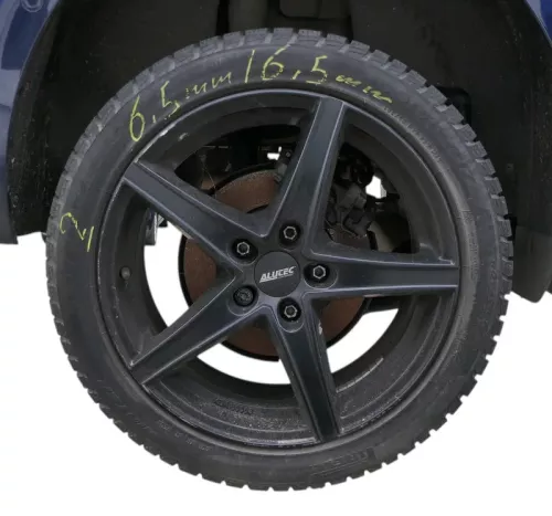 4x Golf 7 Passat Alufelgen 205/50 R17 93V Winterreifen Reifen ca. 6mm KBA 47095 (185725)