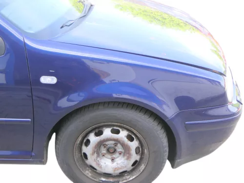 VW Golf 4 1J Kotflügel vorne rechts blau LB5N