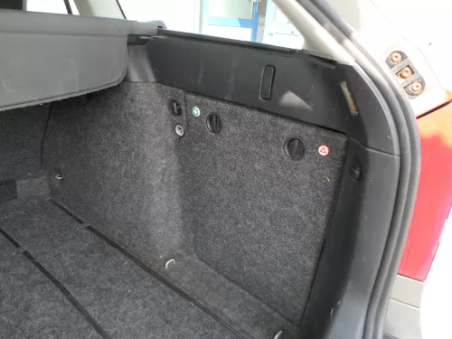 Skoda Octavia 1Z Combi Kombi Abdeckung Verkleidung Kofferraum hinten rechts (157834)