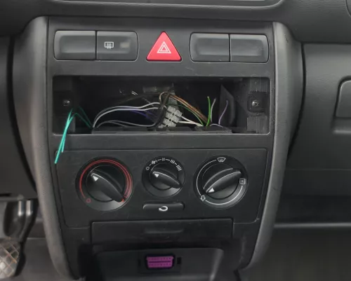 Audi A3 8L Mittelkonsole Verkleidung um Radio Blende 8L0863263 (179913)