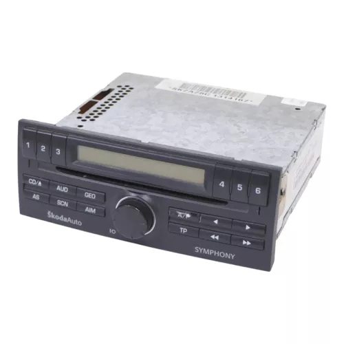 Skoda Fabia 6Y Radio Symphony CD- Player mit Code SkodaAuto