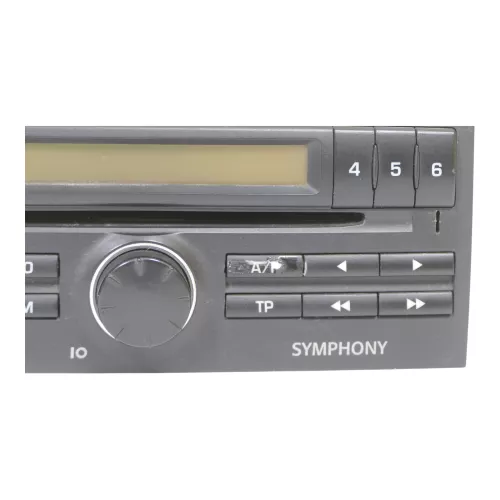 Skoda Fabia 6Y Radio Symphony CD- Player mit Code SkodaAuto (185311)