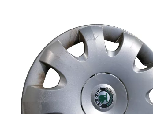 4 Stück Original Skoda Octavia 1Z Radzierkappe Radkappe 15 Zoll 1Z0601147A (185819)