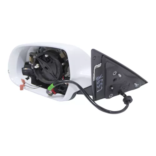 Audi A5 Spiegel Außenspiegel links weiss LS9R ORIGINAL VON NEUFAHRZEUG (149577)