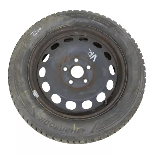 4x VW Golf 5 Plus 5M 205/55 R16 91T Winterreifen M+S Felgen Reifen M&S ca.7,5mm (149882)