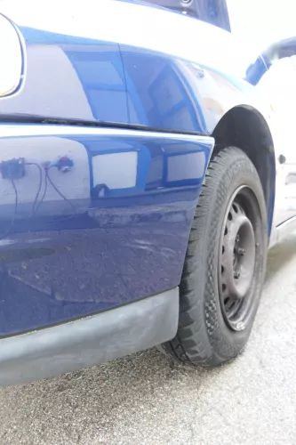 Ibiza 6K Cordoba Vario Stoßstange Frontstoßstange vorne blau LA5EGrill (176134)