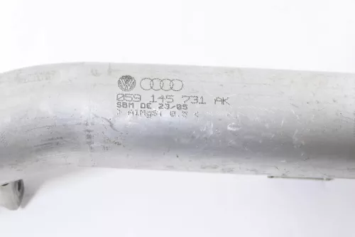 Audi A6 4F Schlauch Rohr Ladeluft 059145731AK 2,7 3.0 TDI ASB BNG BPP BSG (177508)