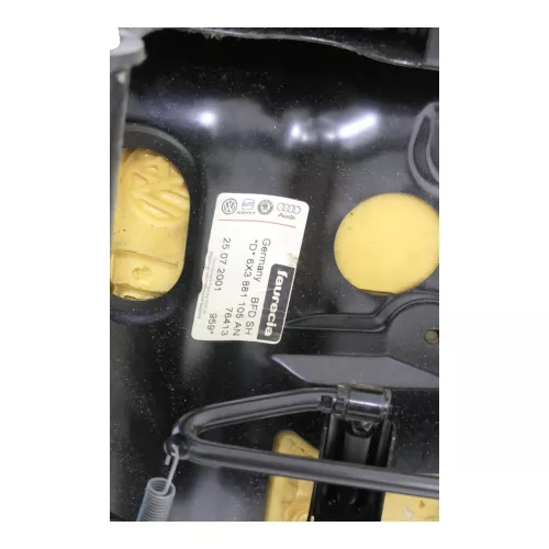 Seat Arosa VW Lupo Sitz vorn links Fahrersitz Höhenverstellung höhenverste rot (185773)
