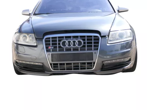 A6 4F Frontstoßstange Stoßstange vorn Stoßfänger grau LZ7S mit Grill - S-line