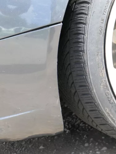 A6 4F Frontstoßstange Stoßstange vorn Stoßfänger grau LZ7S mit Grill - S-line (185852)